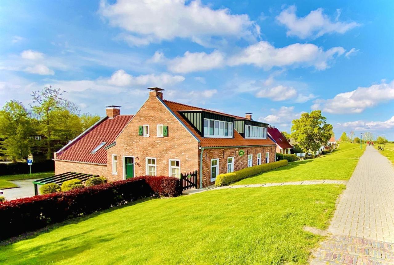 Oltmanns Ferienhaus Bummert Am Hafen Greetsiel Exterior foto