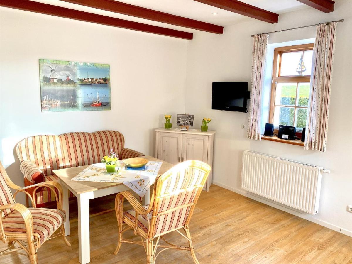 Oltmanns Ferienhaus Bummert Am Hafen Greetsiel Exterior foto