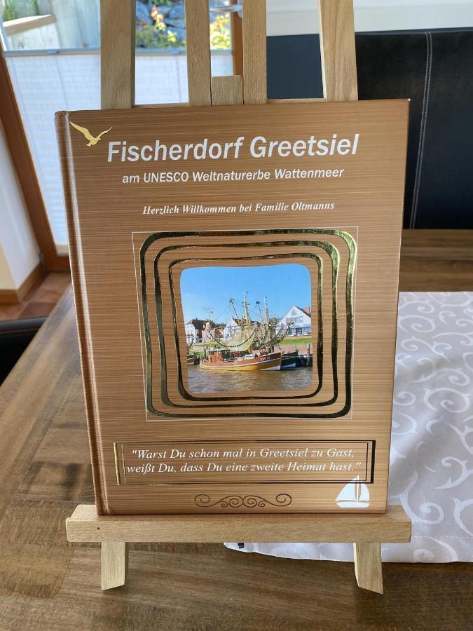 Oltmanns Ferienhaus Bummert Am Hafen Greetsiel Exterior foto