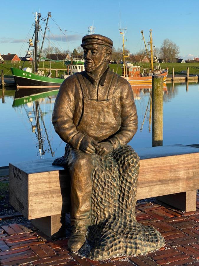 Oltmanns Ferienhaus Bummert Am Hafen Greetsiel Exterior foto