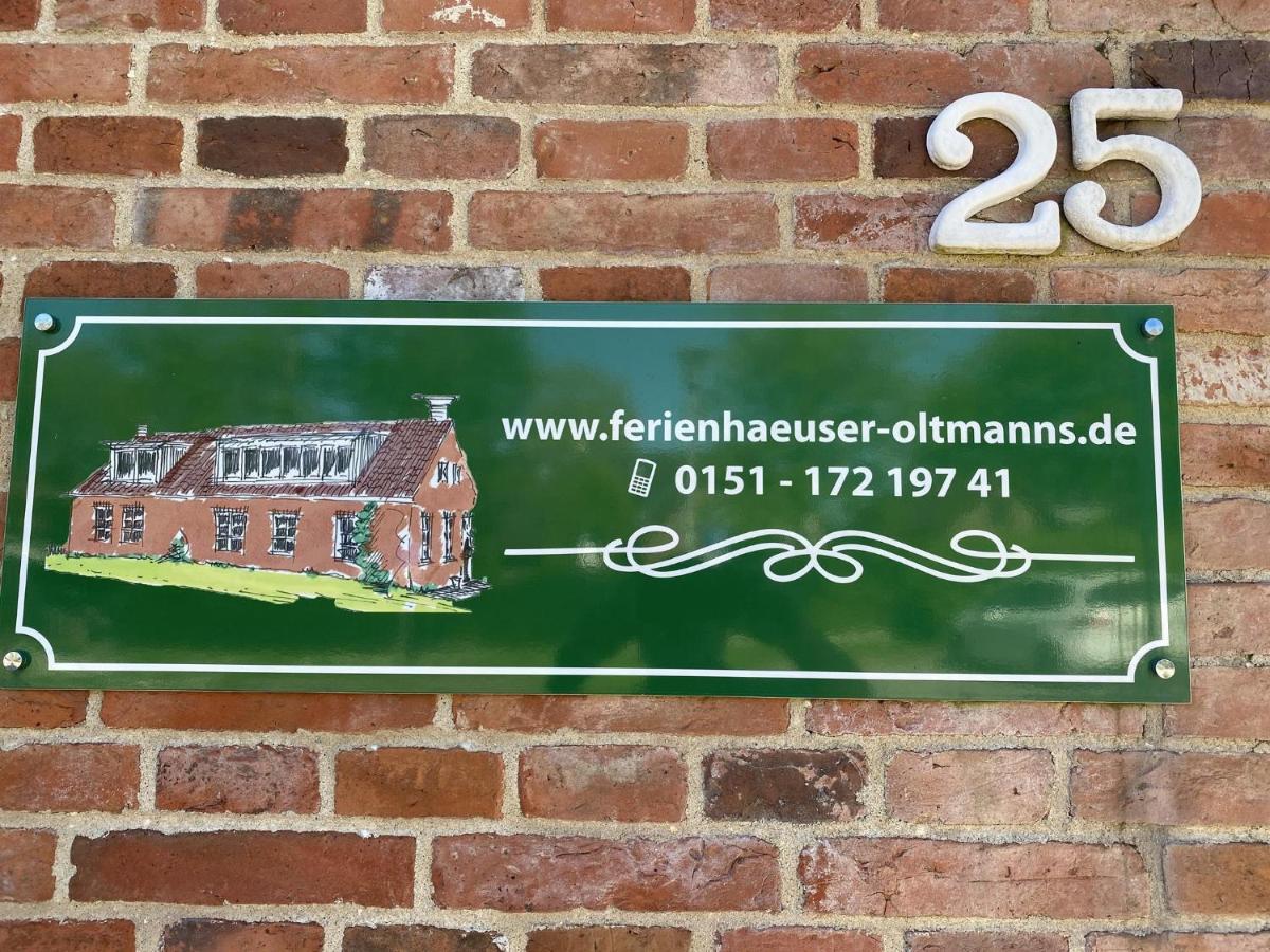 Oltmanns Ferienhaus Bummert Am Hafen Greetsiel Exterior foto