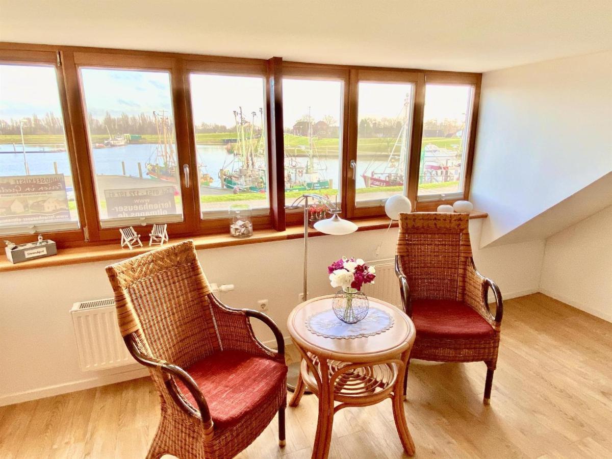 Oltmanns Ferienhaus Bummert Am Hafen Greetsiel Exterior foto