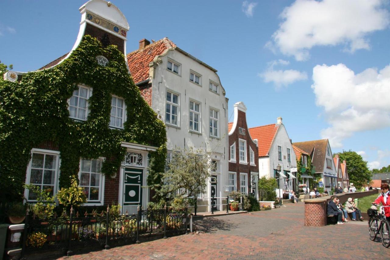 Oltmanns Ferienhaus Bummert Am Hafen Greetsiel Exterior foto