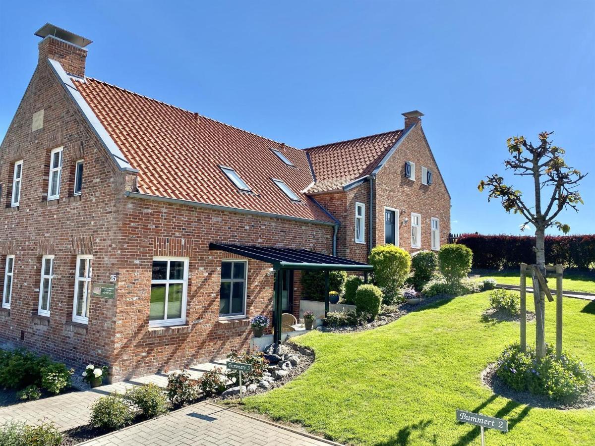 Oltmanns Ferienhaus Bummert Am Hafen Greetsiel Exterior foto