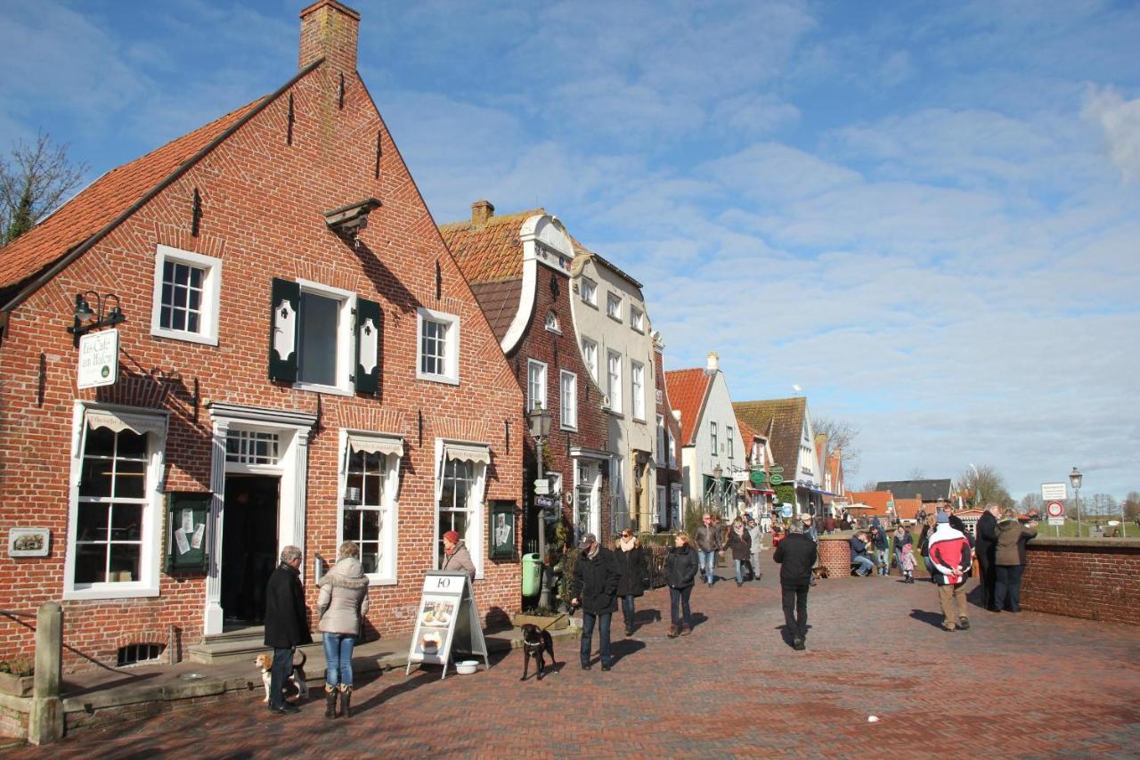 Oltmanns Ferienhaus Bummert Am Hafen Greetsiel Exterior foto